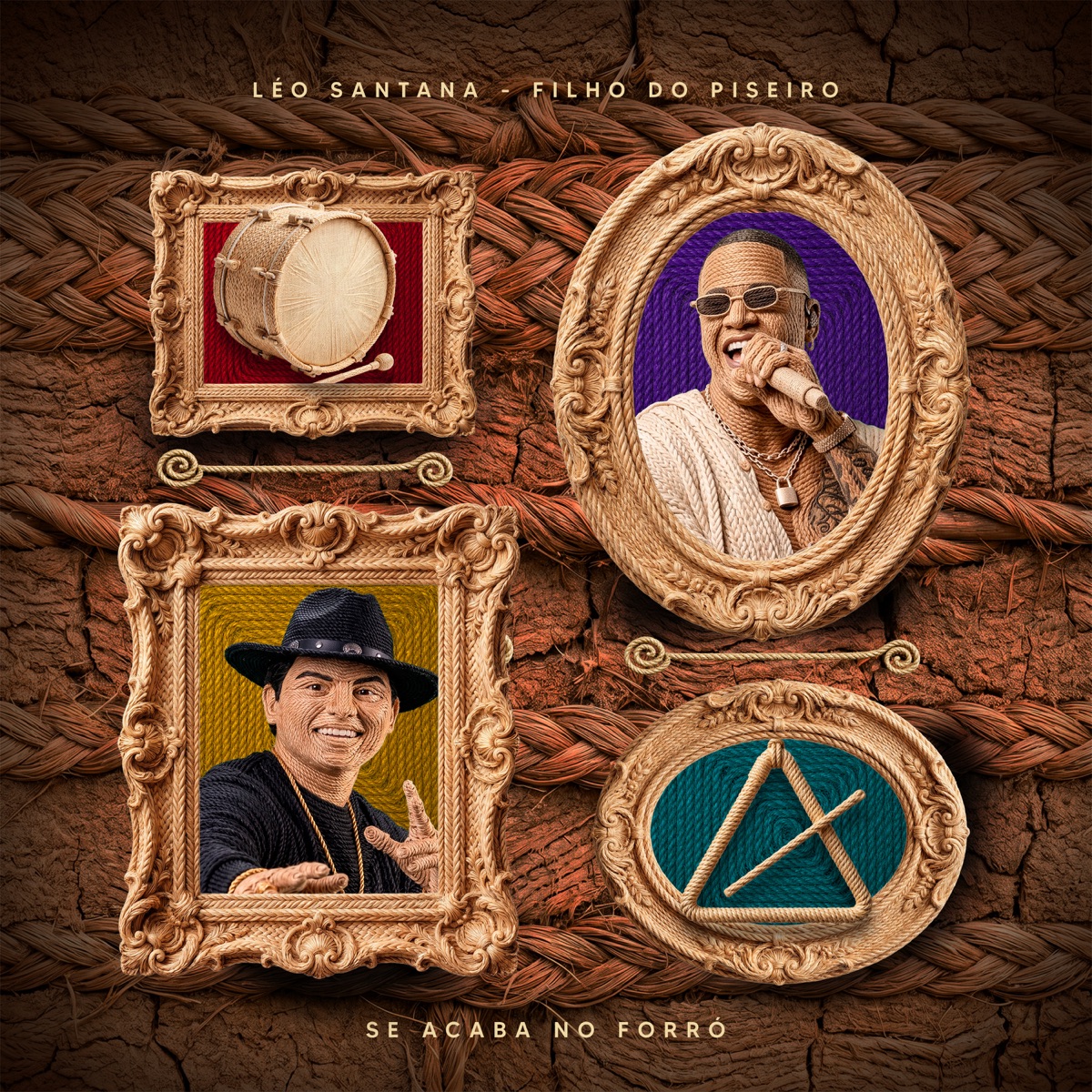 Se Acaba No Forró - Single by Léo Santana & Filho do Piseiro album cover