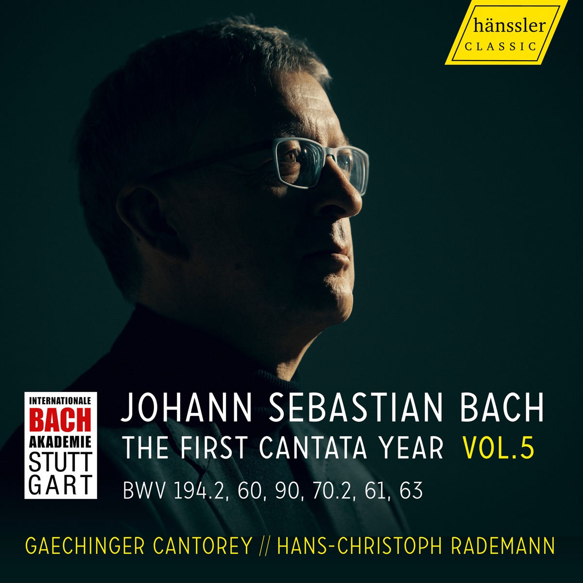Vision Bach: The First Cantata Year, Vol. 5 by Hans-Christoph Rademann & Gaechinger Cantorey album cover