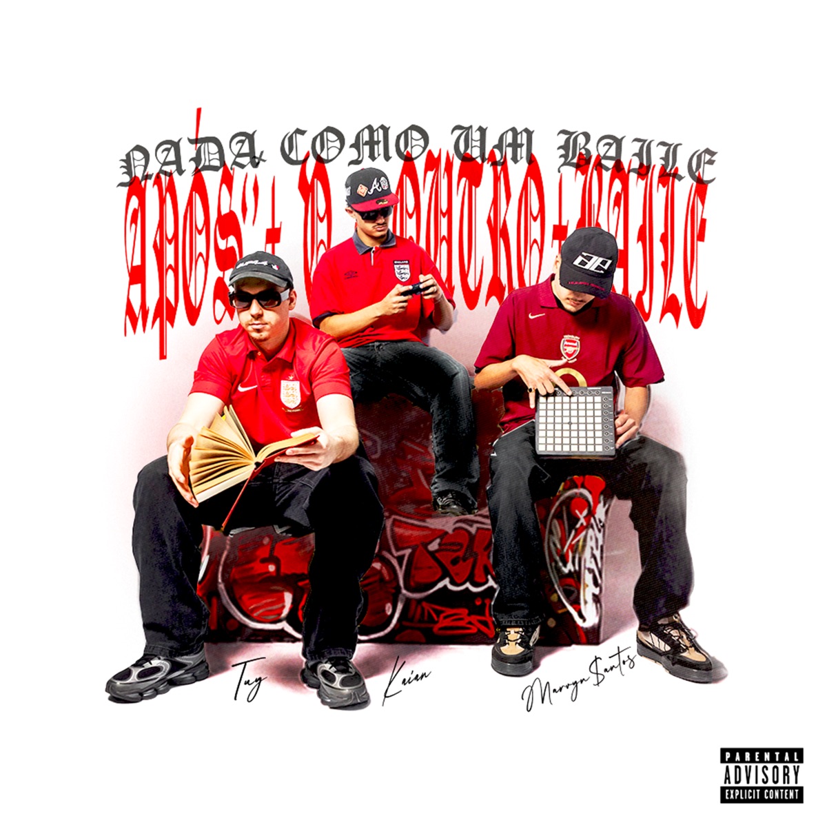 Nada Como um Baile Após o Outro Baile - EP by Kaian, Tuy & Marvyn album cover