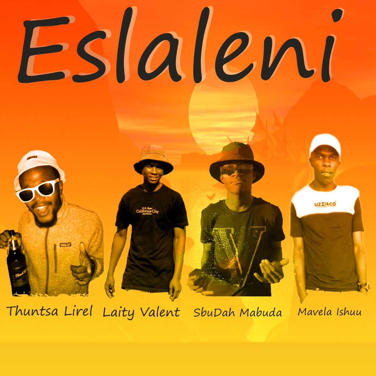 Eslaleni (feat. Laity Valent, Mavela Ishuu & SbuDah Mabuda) - Single by Thuntsa Lirel album cover