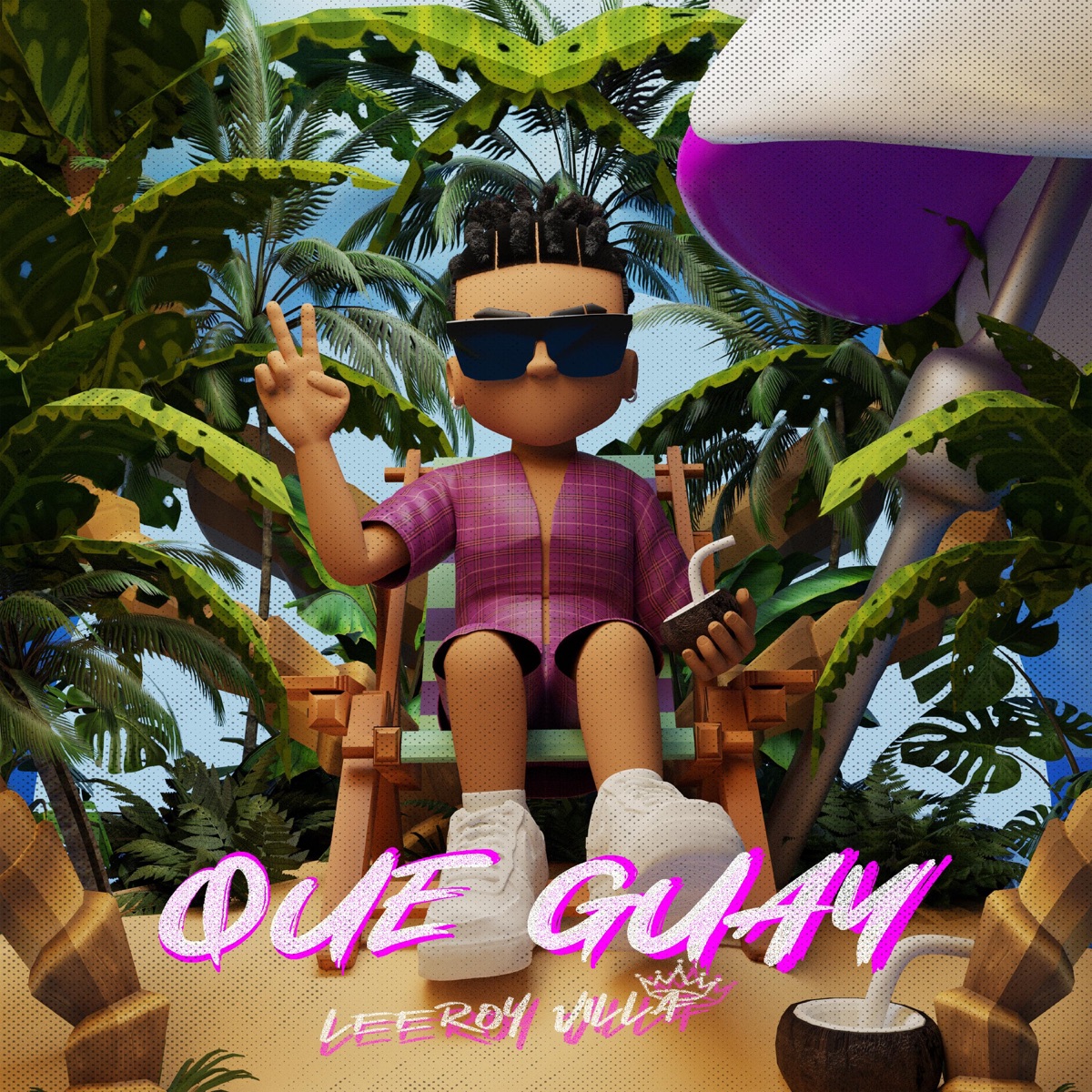 QUE GUAY - Single by Leeroy Villa album cover