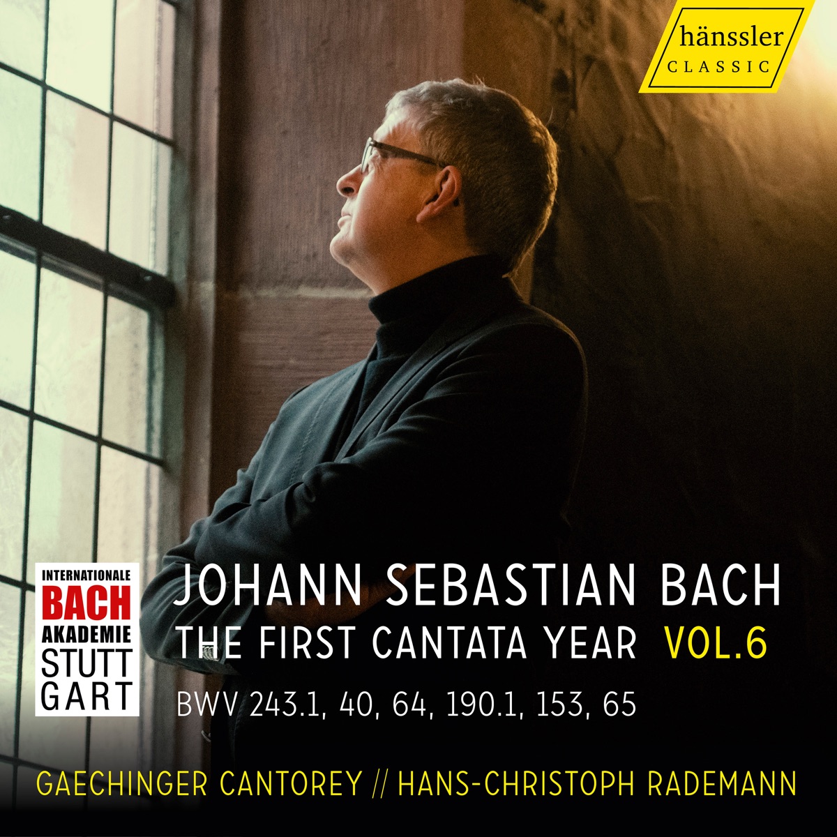 Vision Bach: The First Cantata Year, Vol. 6 by Gaechinger Cantorey & Hans-Christoph Rademann album cover