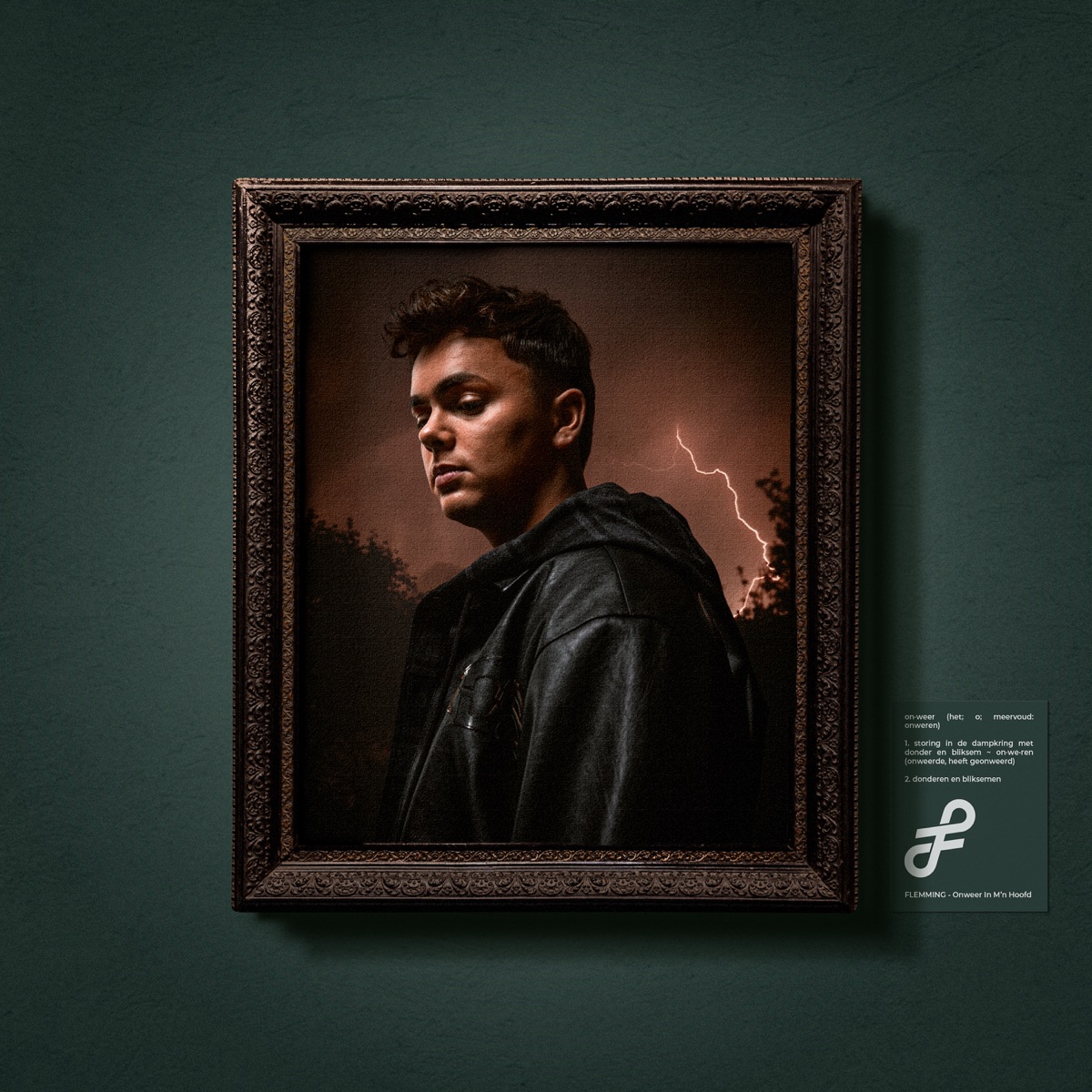 Onweer In M'n Hoofd - Single by Flemming album cover