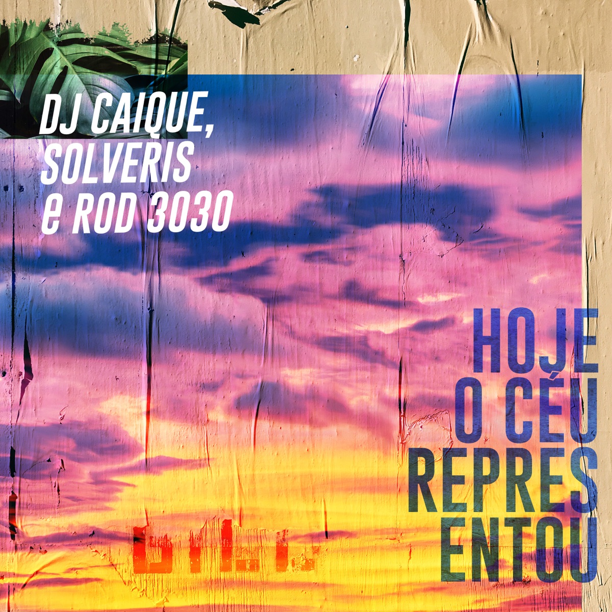 Hoje o Céu Representou - Single by DJ Caique, Solveris & Rod 3030 album cover