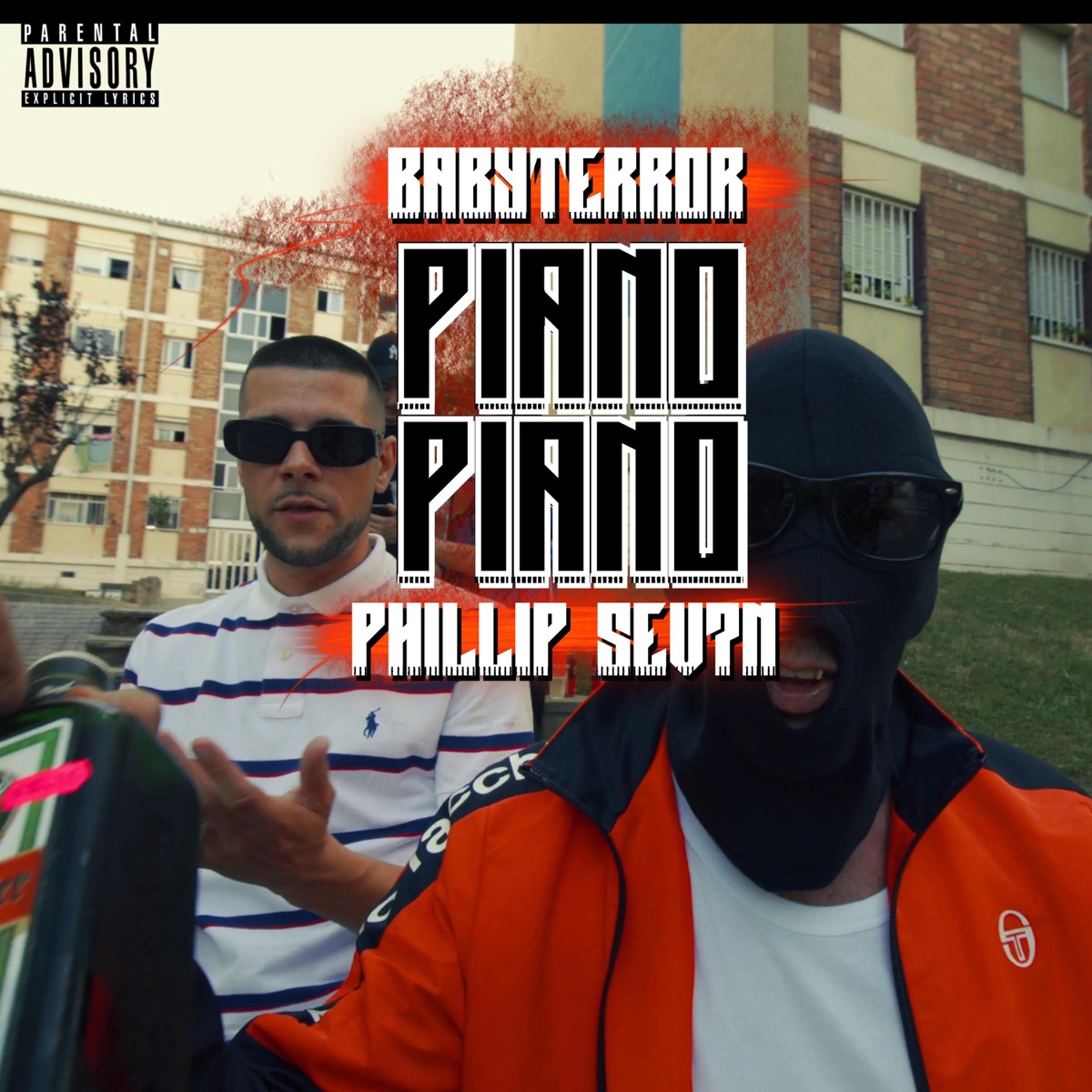 PIANO PIANO (feat. Kinto CincoMadres) - Single by PHILLIP SEV7N album cover