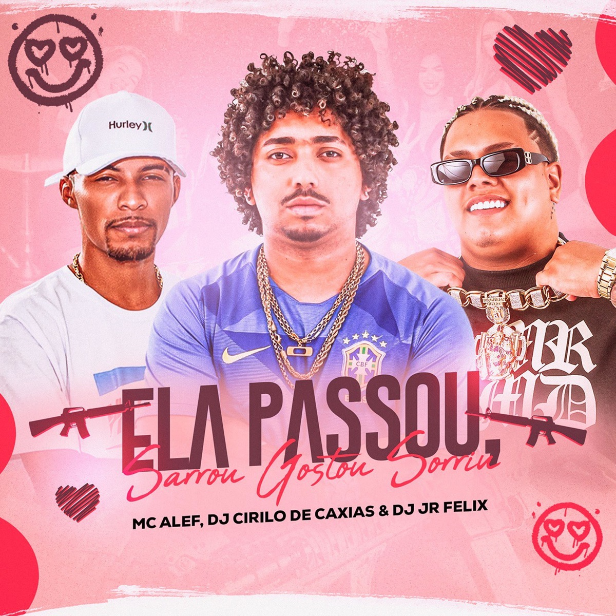 Ela Passou Olhou Gostou Sorriu (feat. Dj JR FÉLIX & Mc Aleff) - Single by DJ CIRILO DE CAXIAS & Mc Aleff album cover