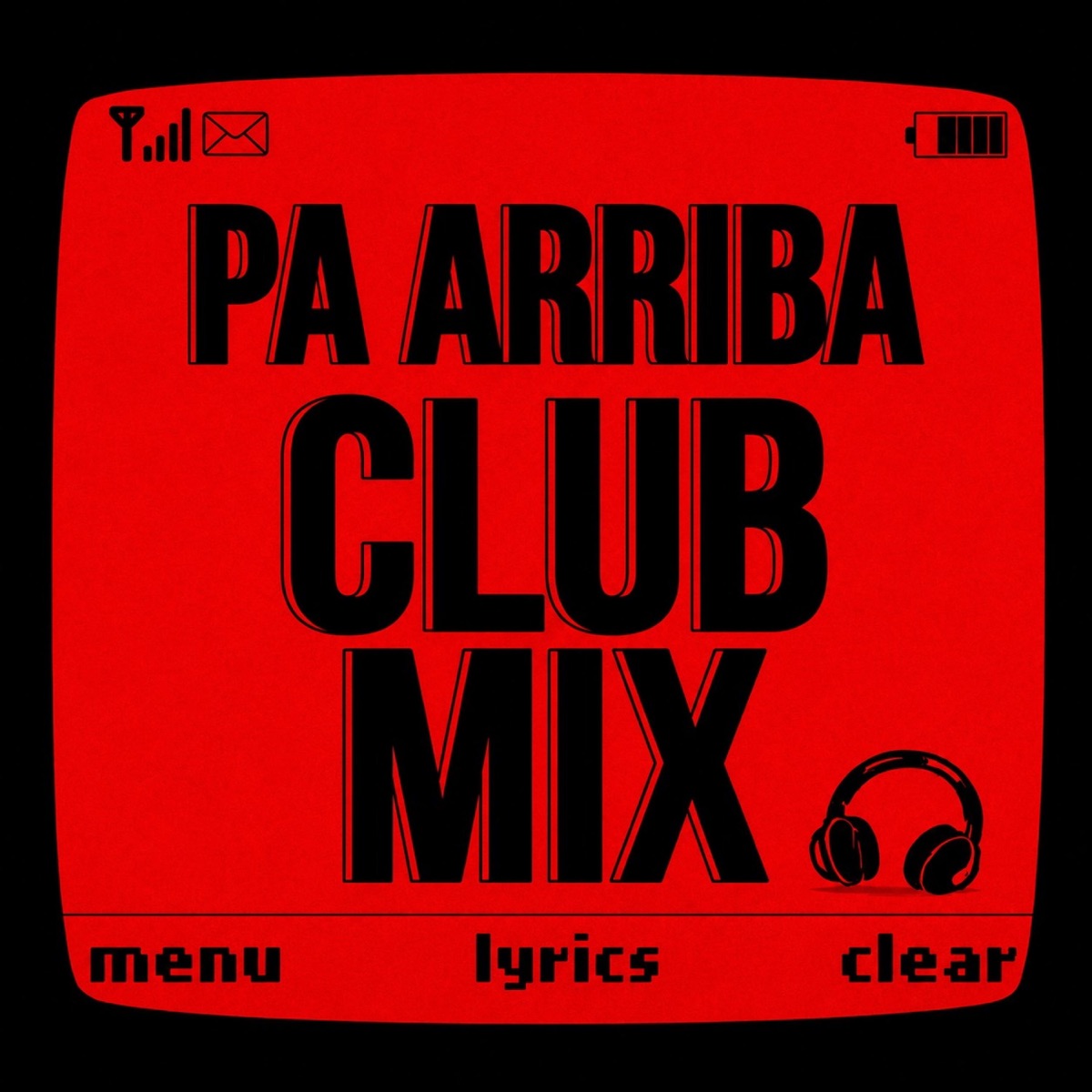 PA ARRIBA - CLUB MIX - Single by TOVY RMX album cover