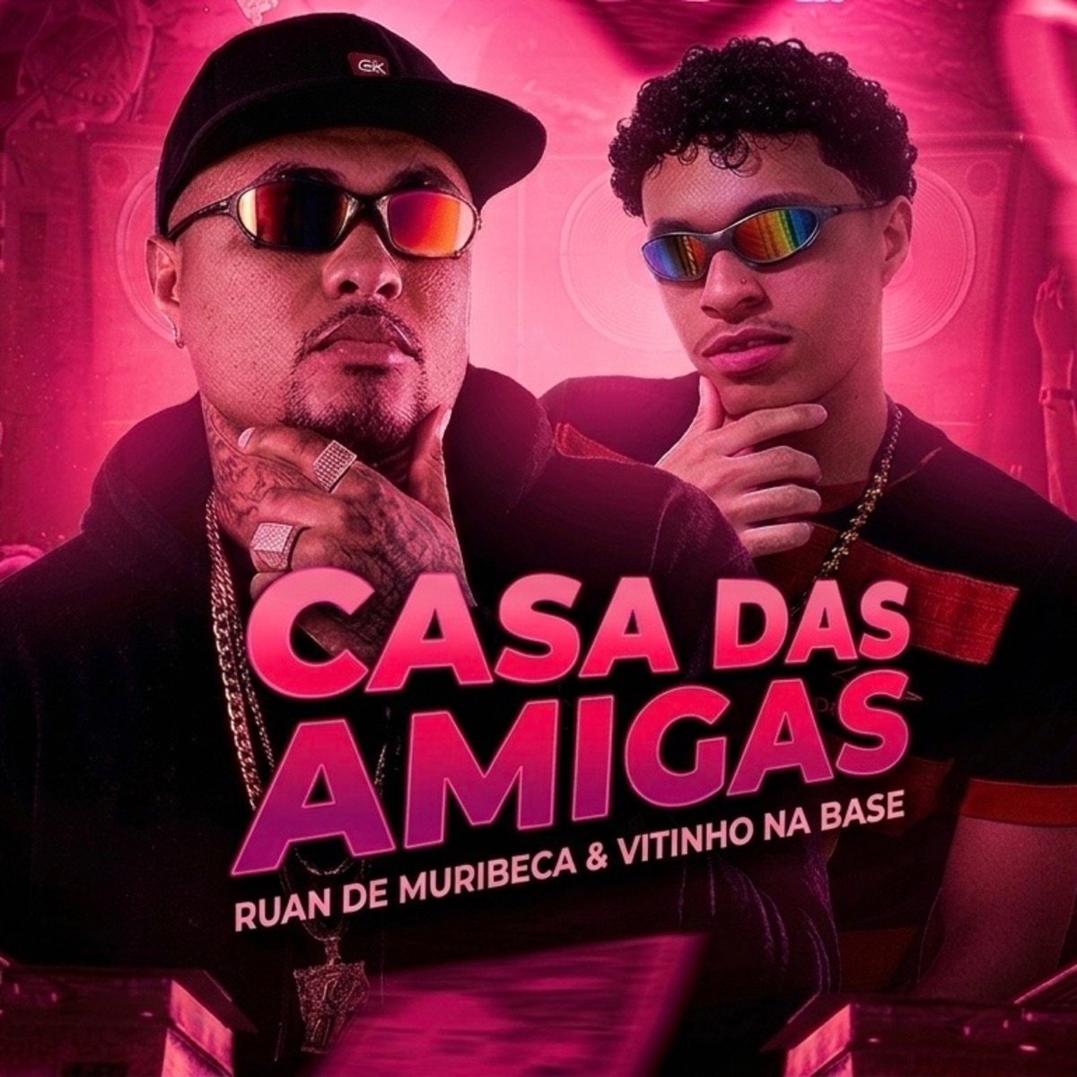 Casa das Amigas - Single by Ruan de Muribeca & Vitinho Na Base album cover