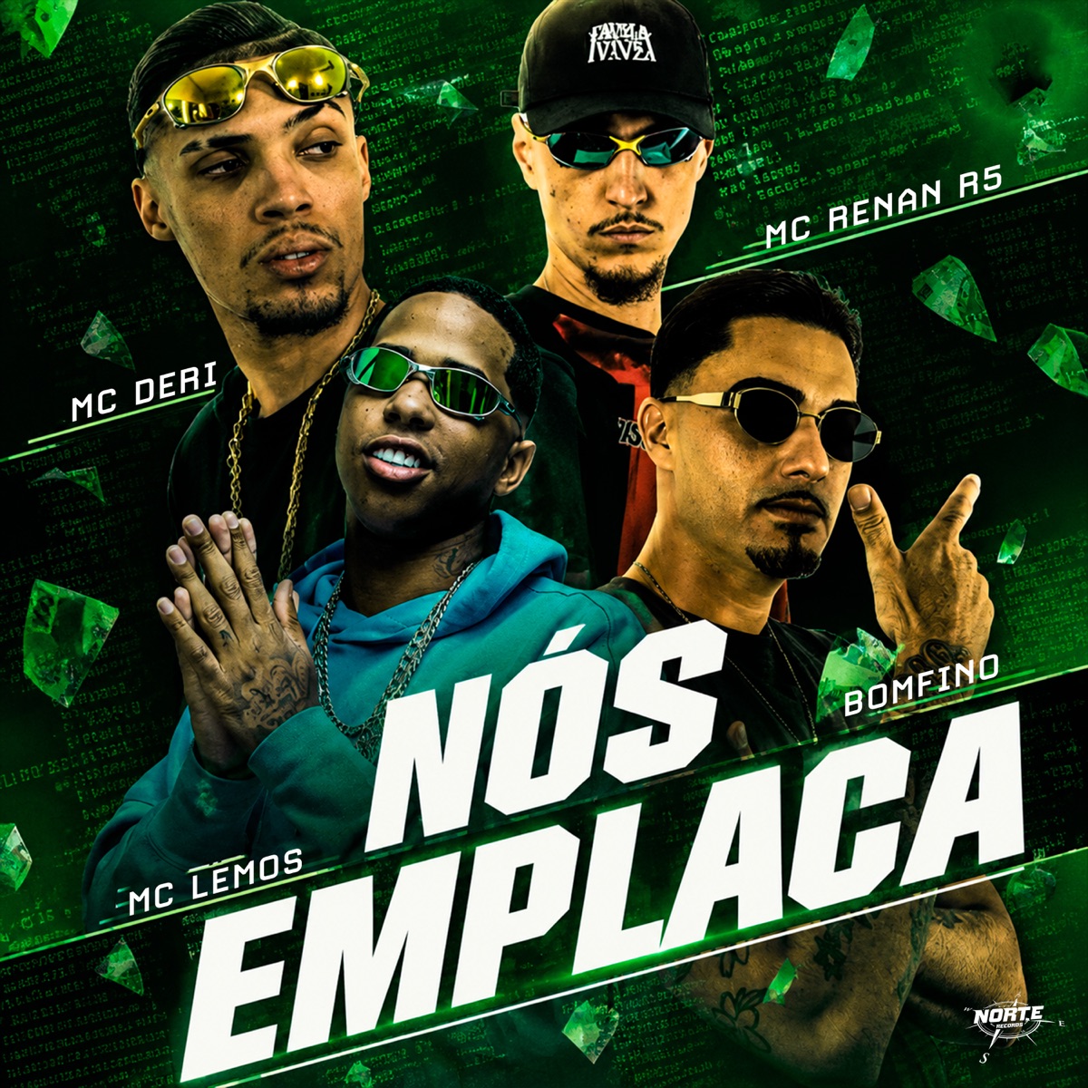 Nós Emplaca - Single by MC Lemos, MC Deri & Mc Renan R5 album cover