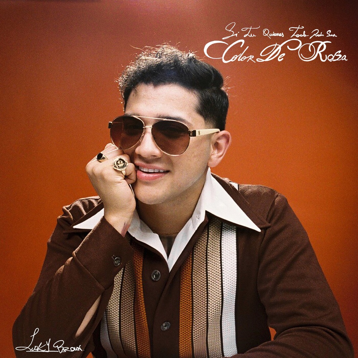 Color de Rosa by Lucky Brown album cover