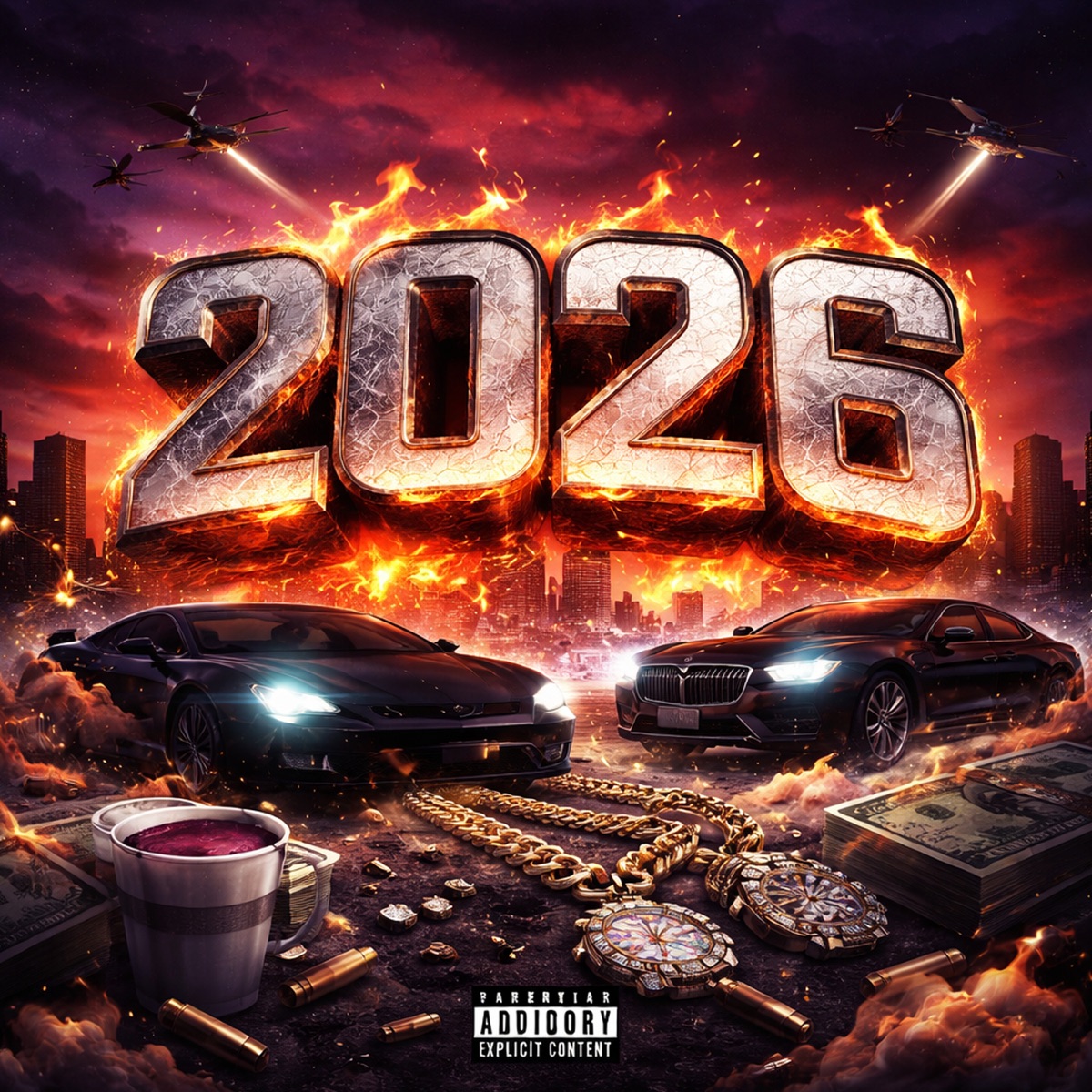 2026 - Single by Kauã Marques, Emika Mac & VulgoPn album cover