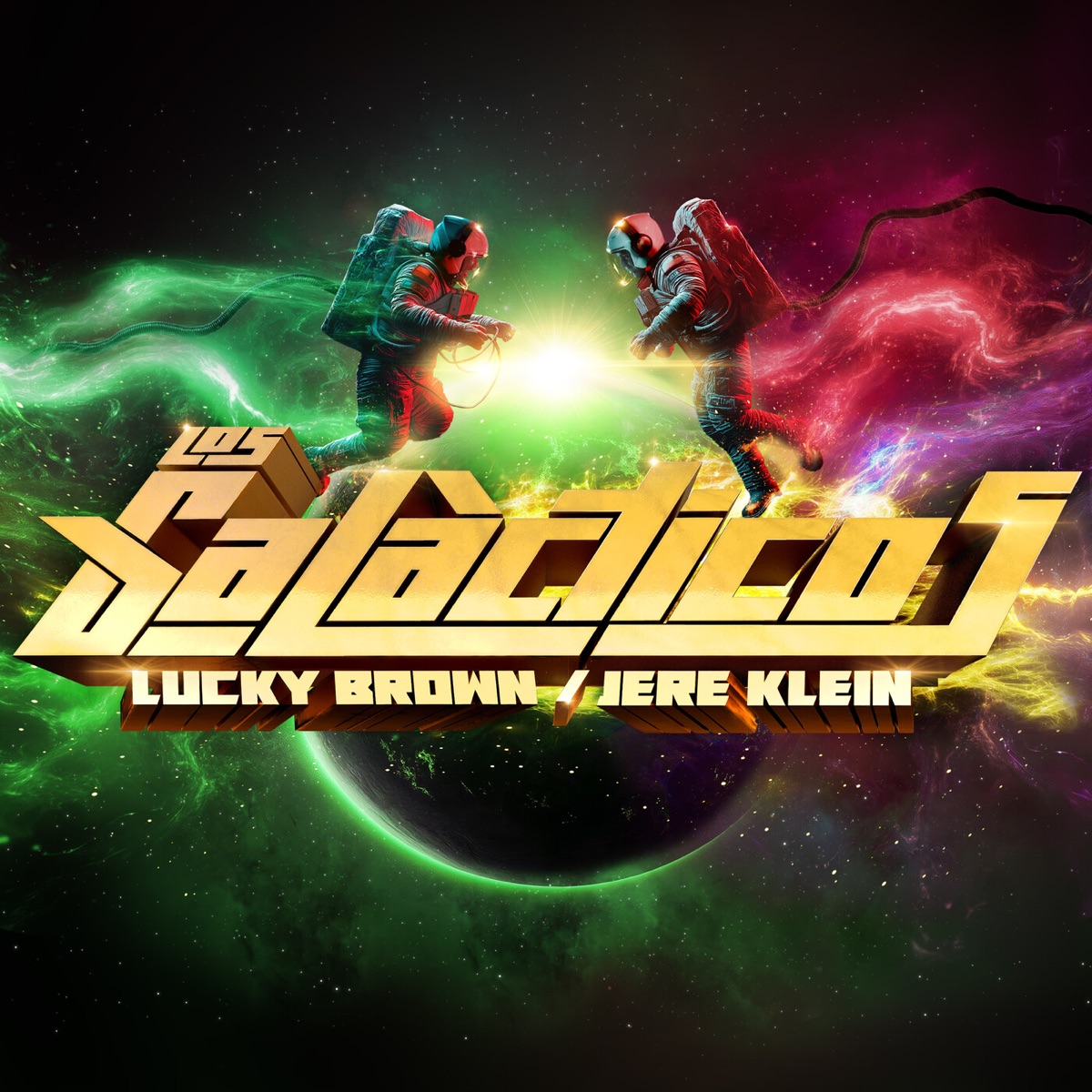 Los Galácticos - Single by Lucky Brown & Jere Klein album cover