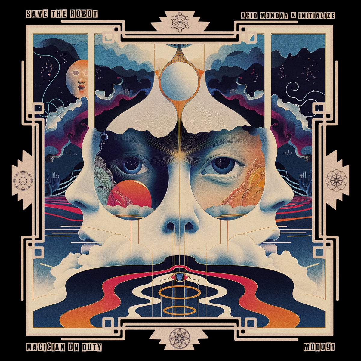 Acid Monday & Initialize - Single by Save the Robot album cover