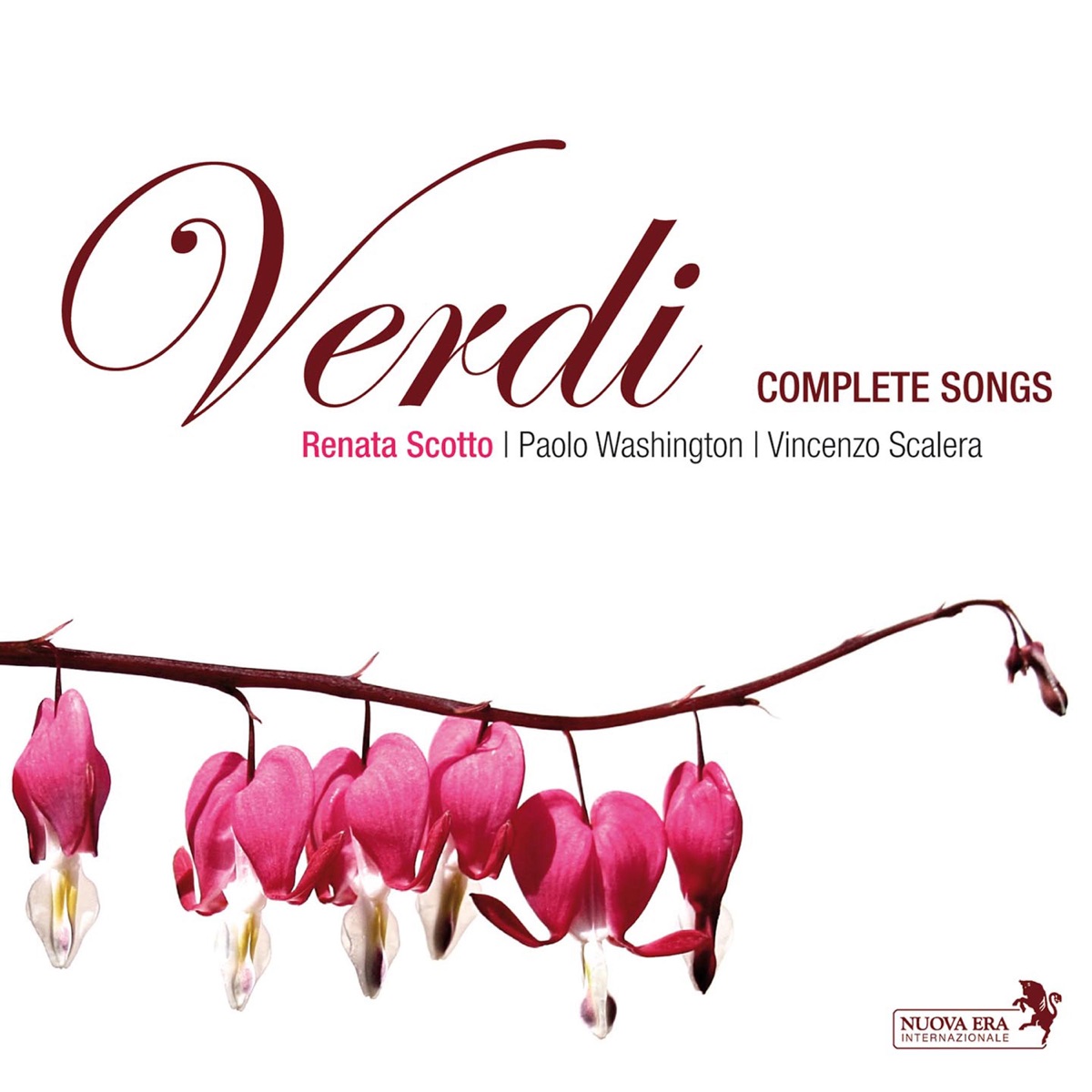 Verdi: Complete Songs by Paolo Washington, Vincenzo Scalera & Renata Scotto album cover