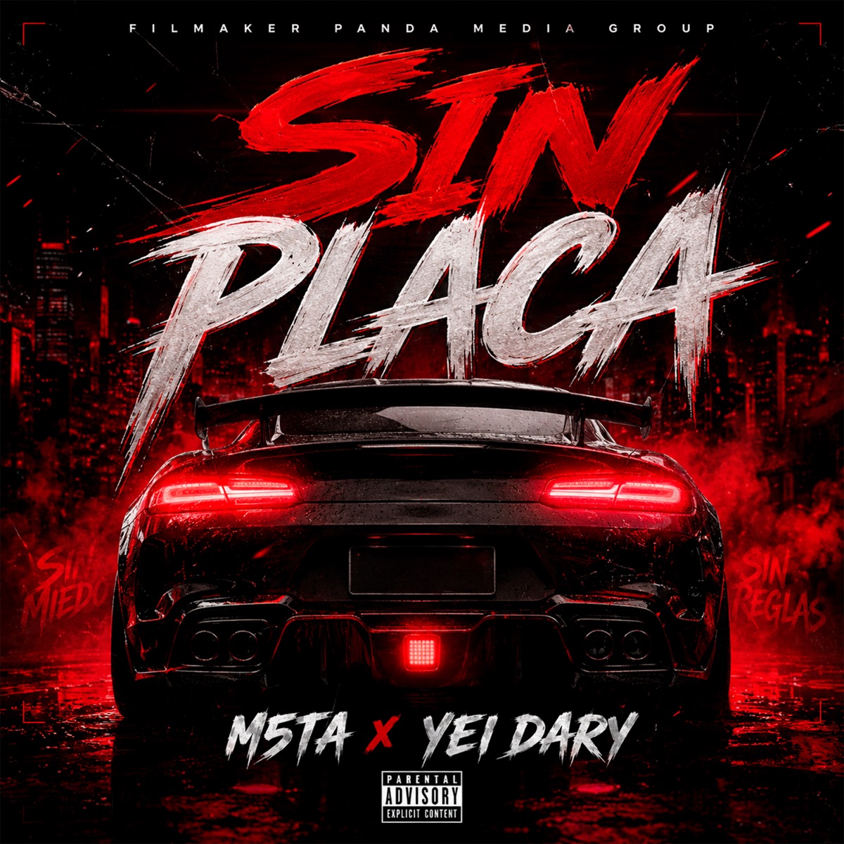 SIN PLACA (feat. Yei Dary) - Single by M5TA album cover