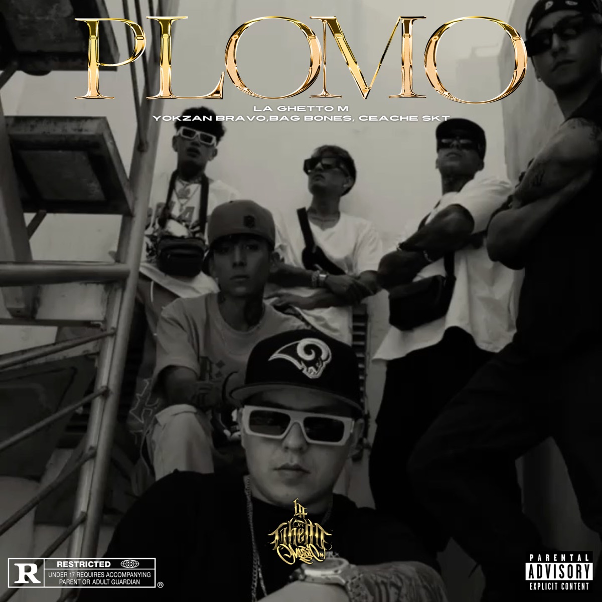 Plomo - Single by La Ghetto M, YOKZAN BRAVO, Bag Bones & CEACHE SKT album cover