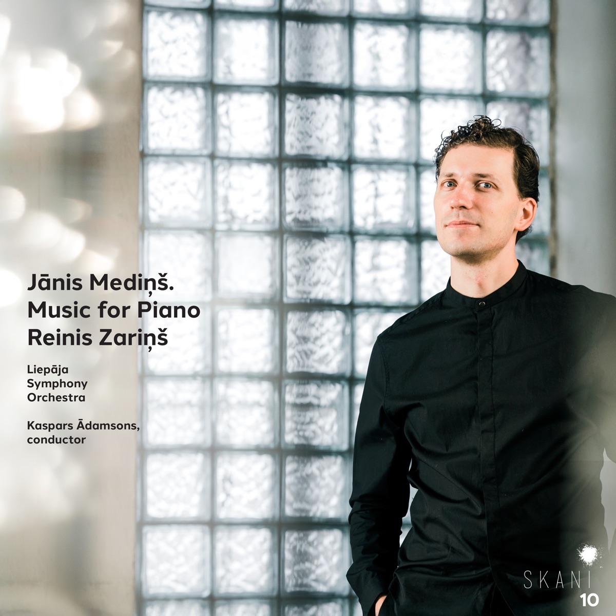 Mediņš: Music for Piano by Reinis Zariņš, Liepāja Symphony Orchestra & Kaspars Adamsons album cover