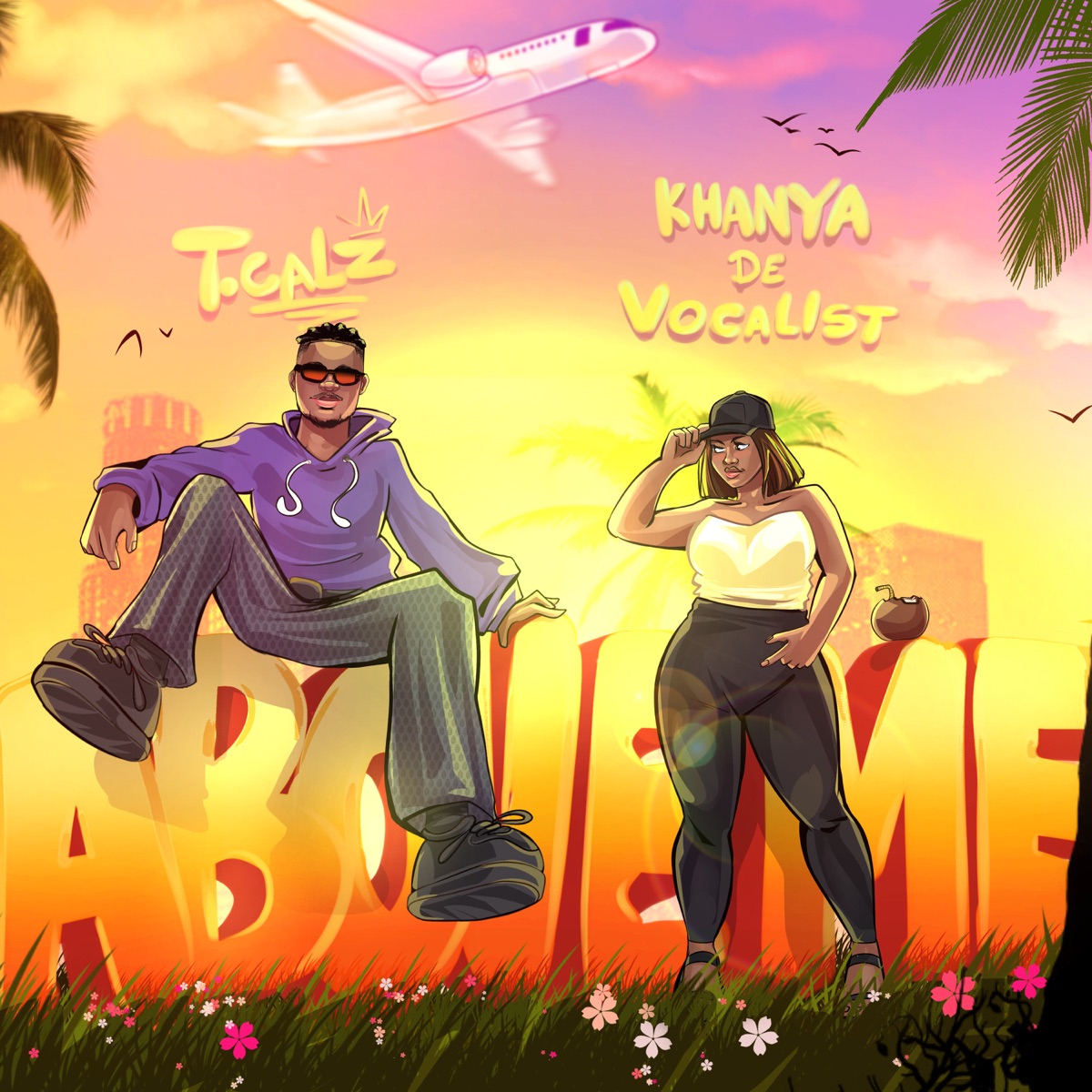 Above Me (feat. Khanya De Vocalist) - Single by T.Calz album cover