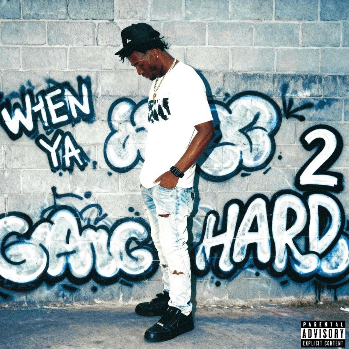 When Ya 2 Hard - Single by 1.0.1 pi$tol album cover
