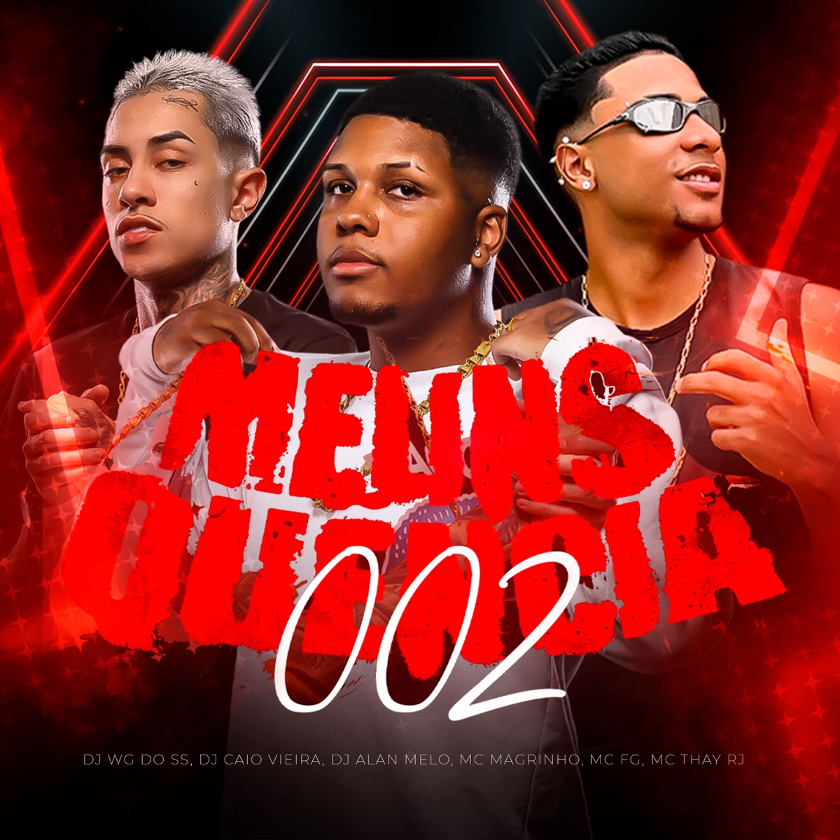 Melinsquência 002 - Single by dj wg do ss, Dj Caio Vieira & Dj Alan Melo album cover