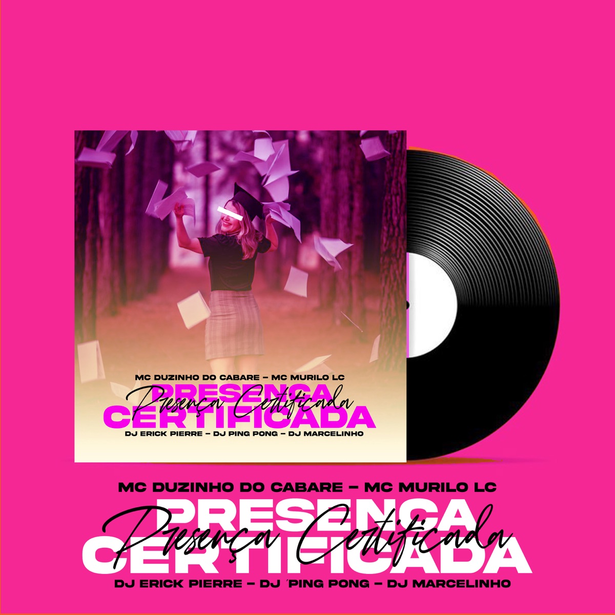 Presença Certificada (feat. Mc Duzinho & Mc Murilo Lc) - Single by DJ Erick Pierre, DJ Ping Pong & DJ Marcelinho album cover