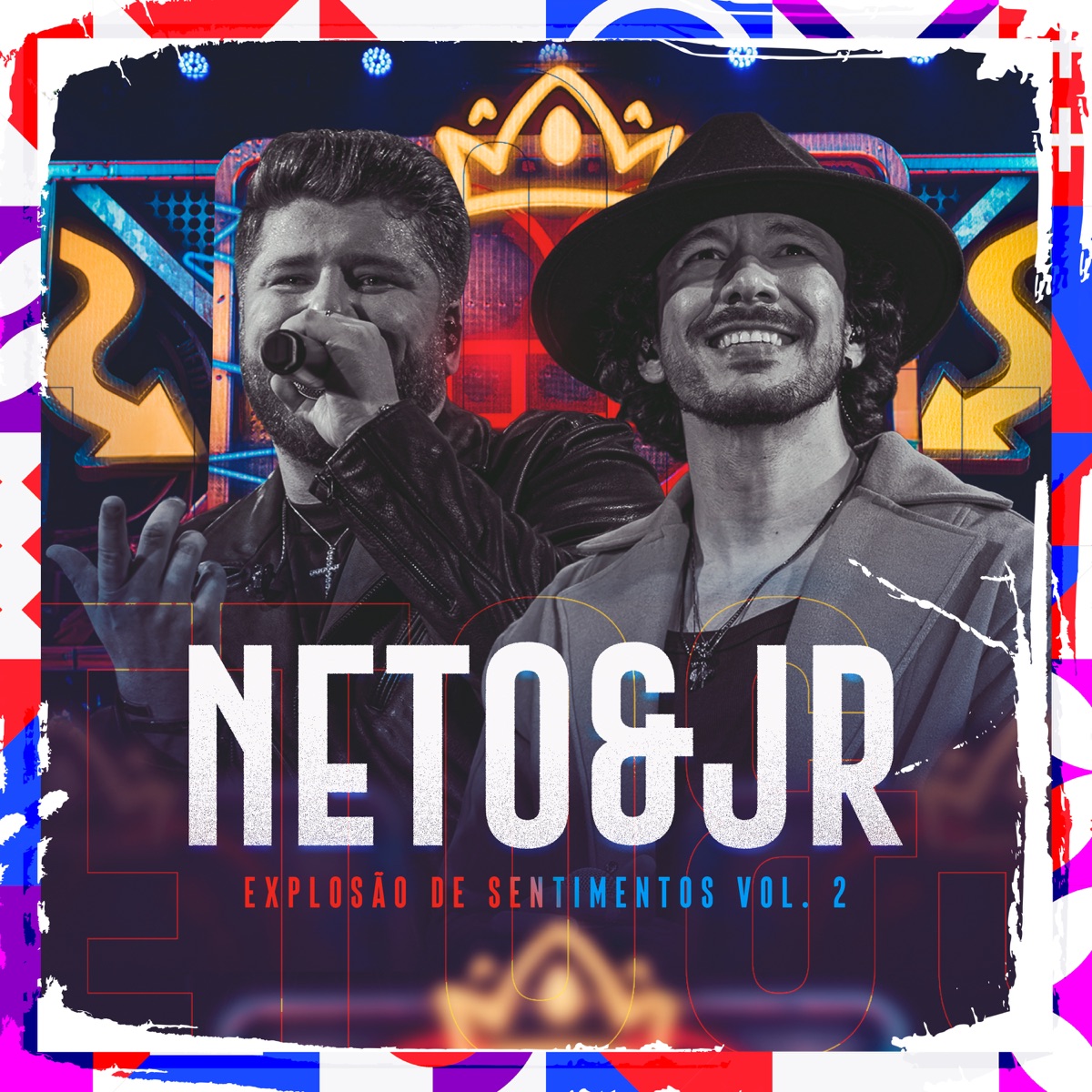 Explosão de Sentimentos 02 (Ao Vivo) - EP by Neto e JR album cover