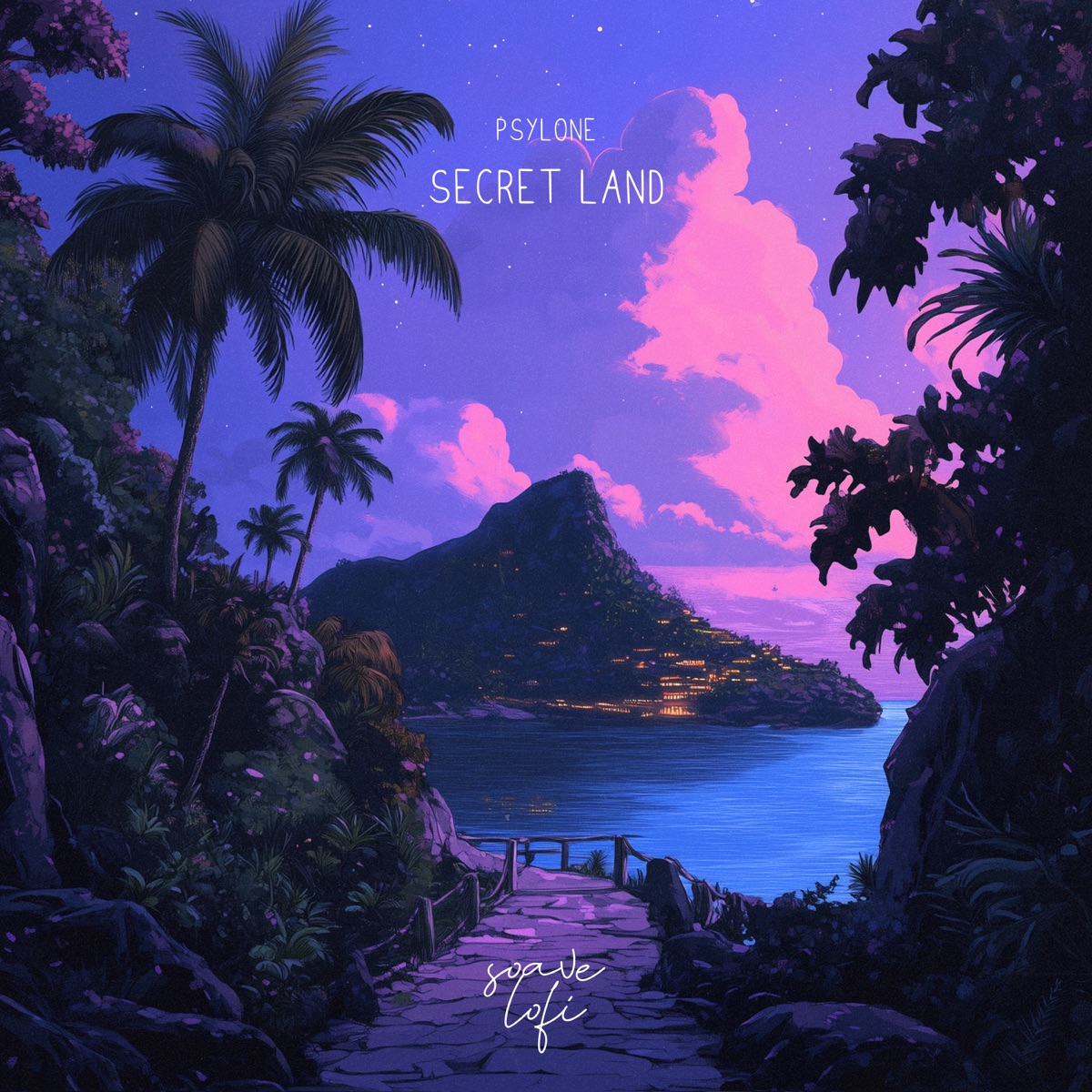 Secret Land - Single by Psylone & soave lofi album cover