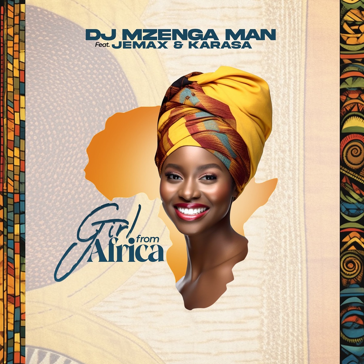 Girl from Africa - Single (feat. Jemax & Karasa) - Single by DJ Mzenga Man album cover