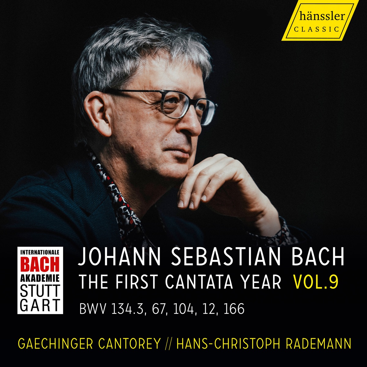 Vision Bach: The First Cantata Year, Vol. 9 by Gaechinger Cantorey & Hans-Christoph Rademann album cover