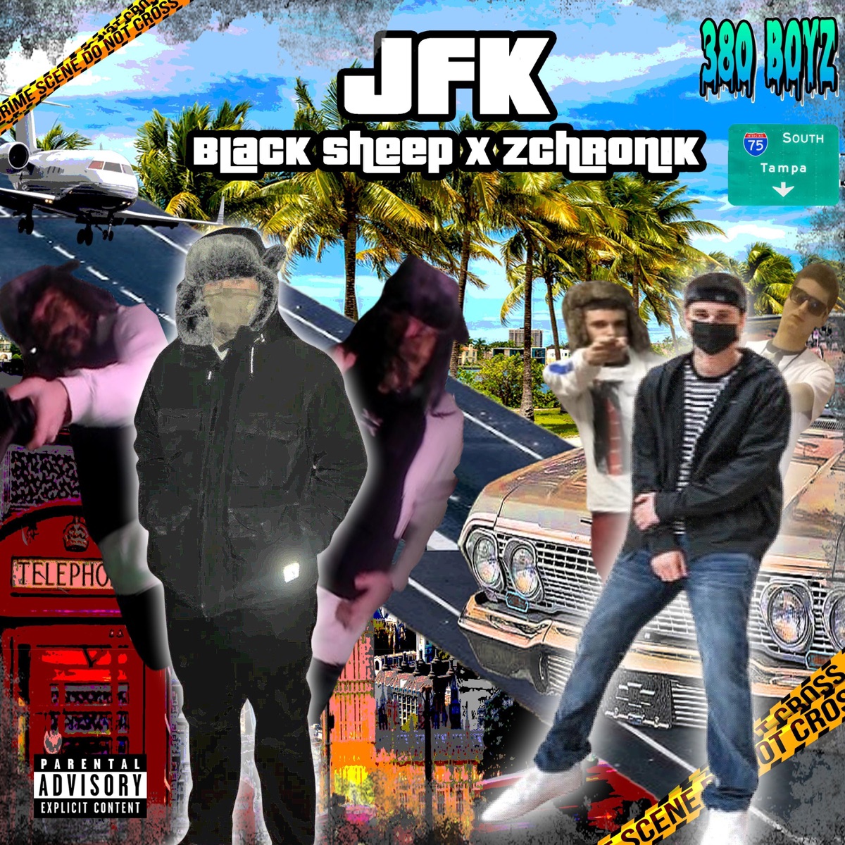 JFK (feat. Zchronik) - Single by Black Sheep album cover