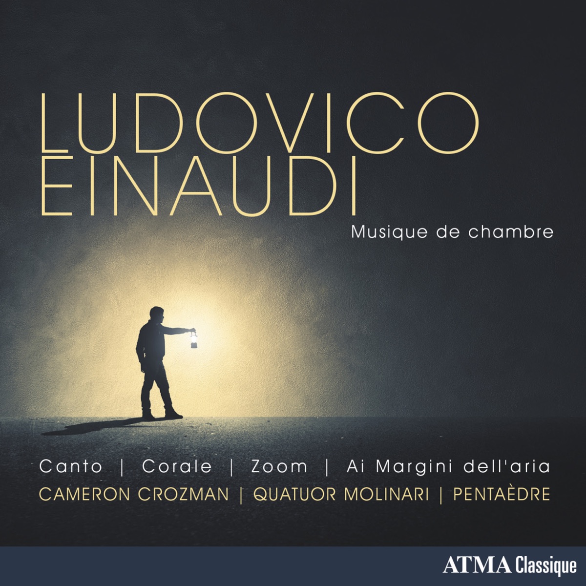 Ludovico Einaudi: Musique de chambre by Cameron Crozman, Quatuor Molinari & Pentaèdre album cover