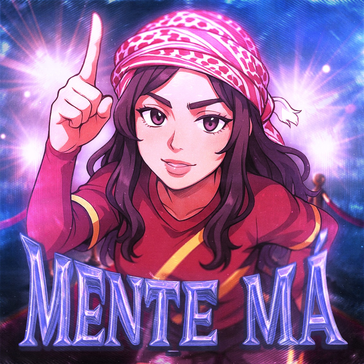 MENTE MÁ - EP by Nakama & Mc Staff album cover
