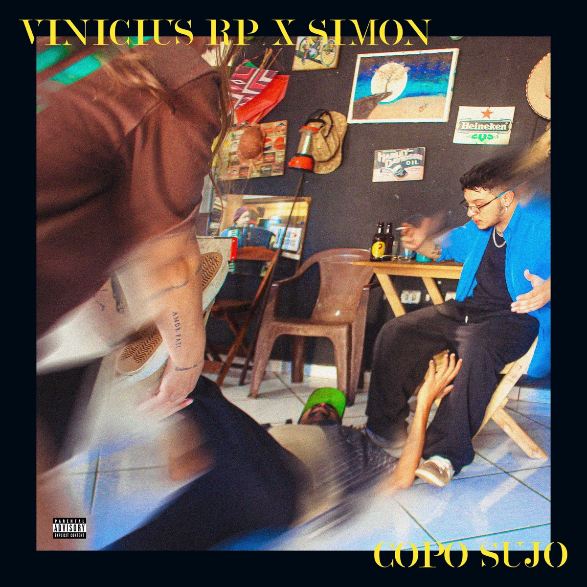 COPO SUJO - Single by Vinicius RP & $imon album cover