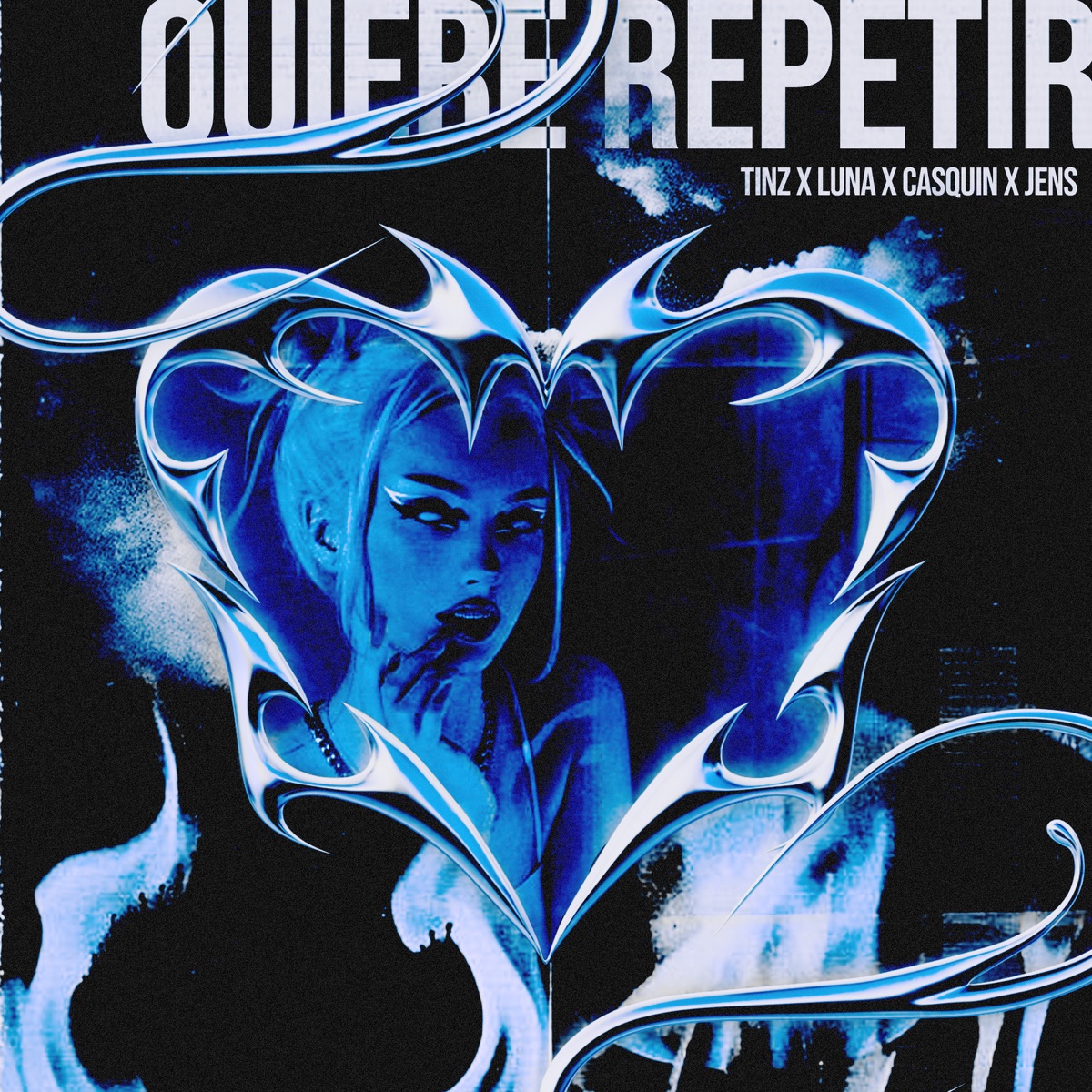 Quiere Repetir - Single by Alejandro Luna, CASQUIN & Jens album cover