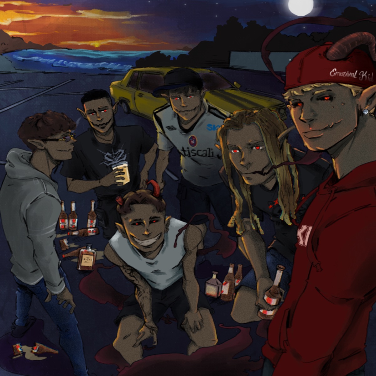 Demoni (feat. 22simba) - Single by Sgribaz album cover