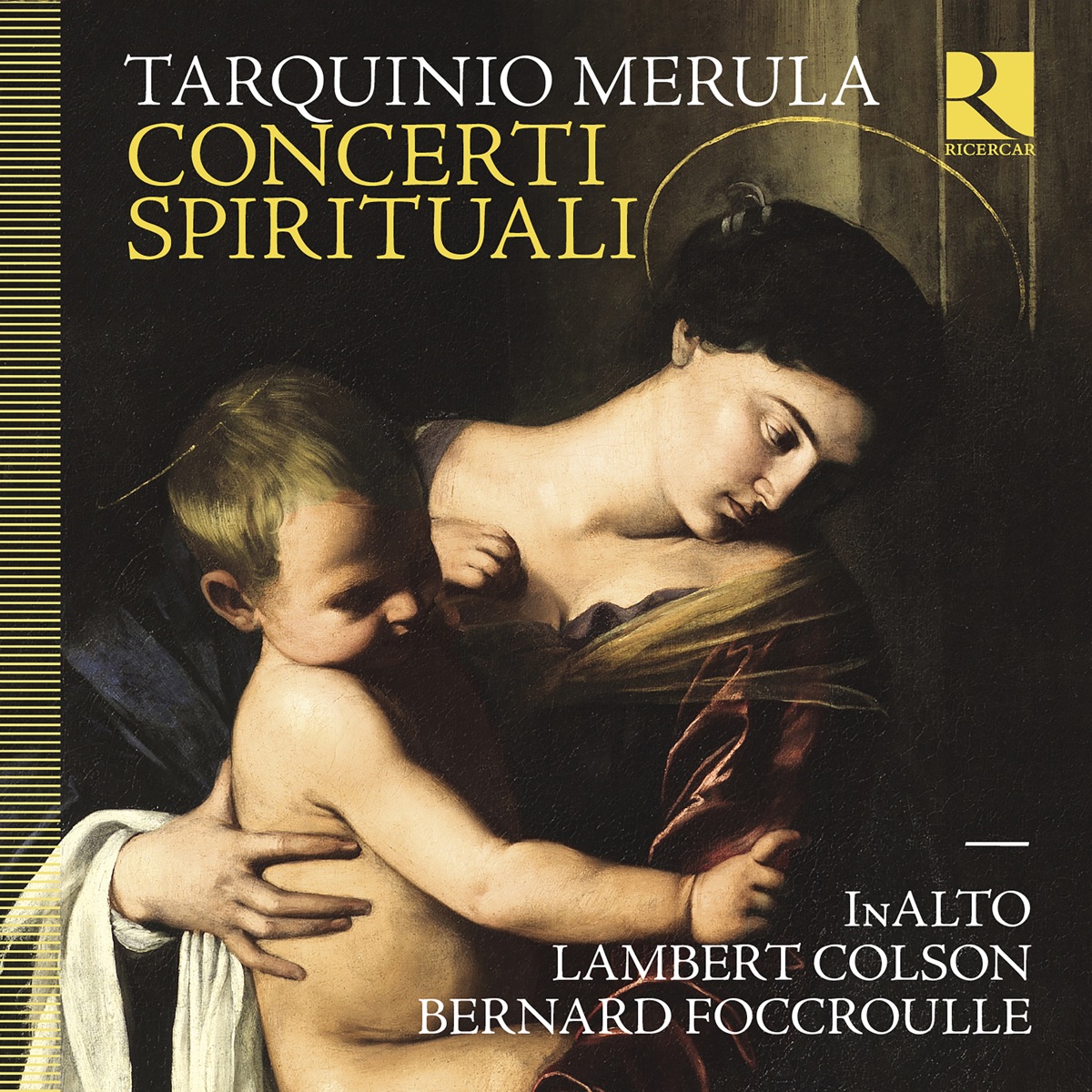 Merula: Concerti spirituali by InAlto, Lambert Colson & Bernard Foccroulle album cover