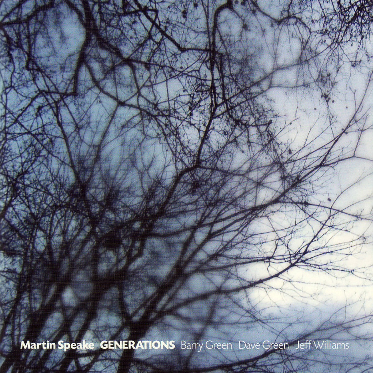 Generations by Martin Speake album cover