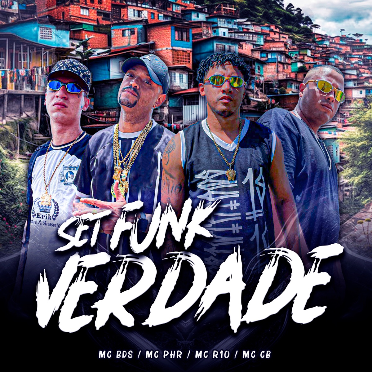 Funk Verdade - Single by Mc CB, MC R10, MC PHR & Mc BDS album cover