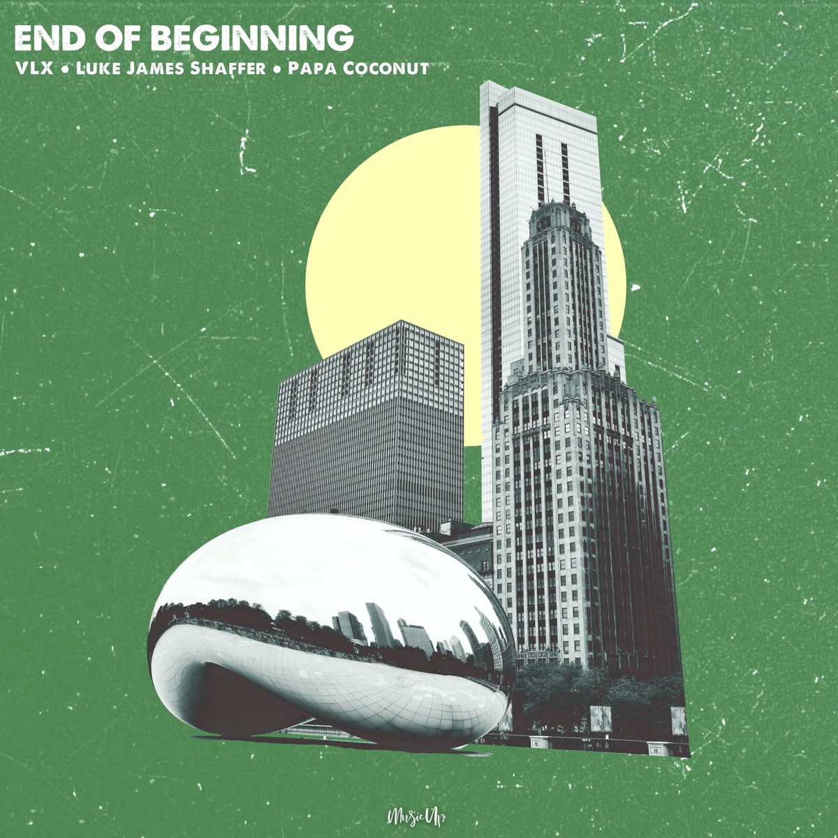 End of Beginning - Single by VLX, Luke James Shaffer & Papa Coconut album cover