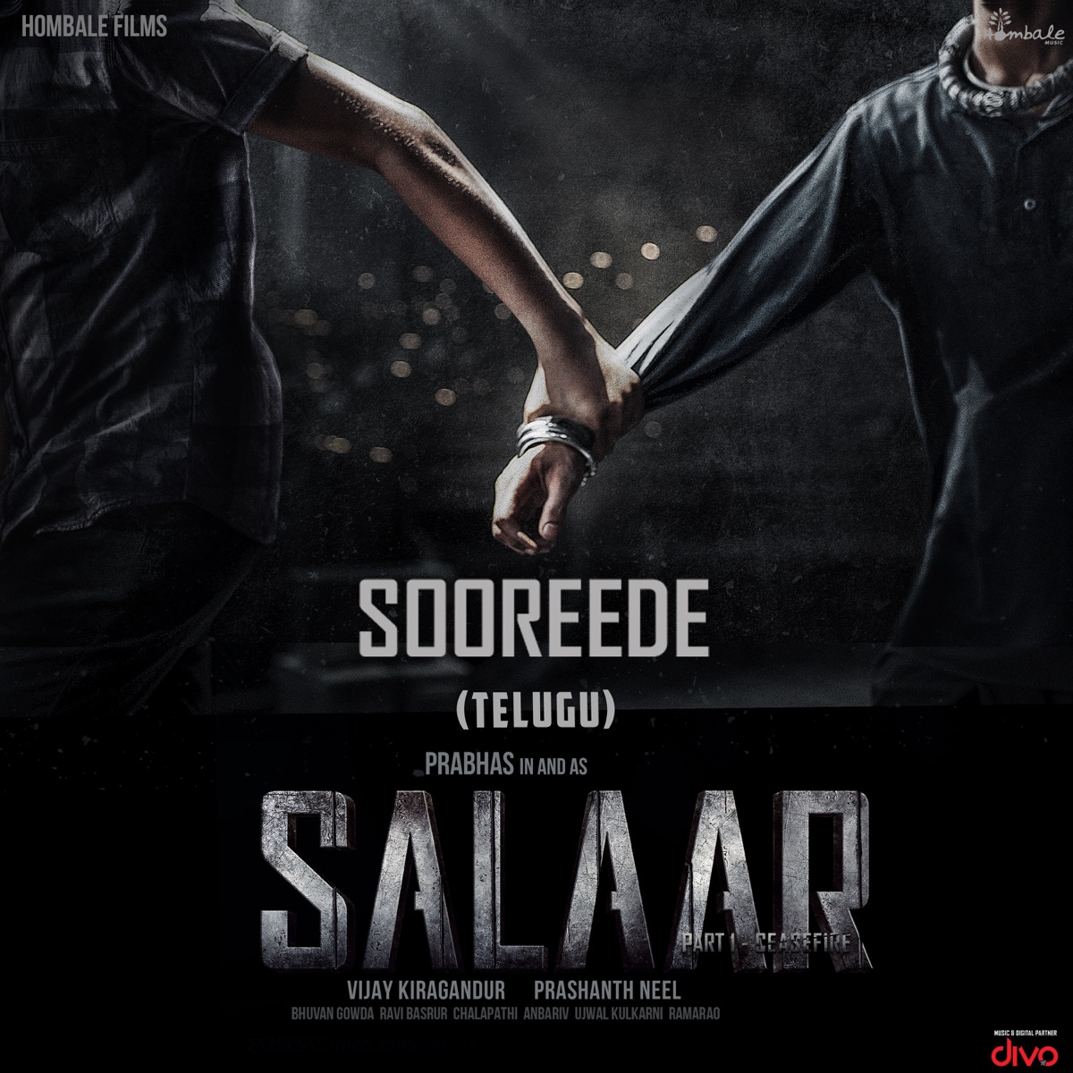 Sooreede (From "Salaar Cease Fire - Telugu") - Single by Ravi Basrur, Krishna Kanth & Harini Ivaturi album cover