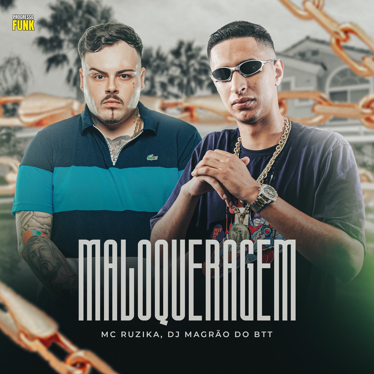 Maloqueragem - Single by Mc Ruzika, DJ Magrão do Btt & Progresso Funk album cover