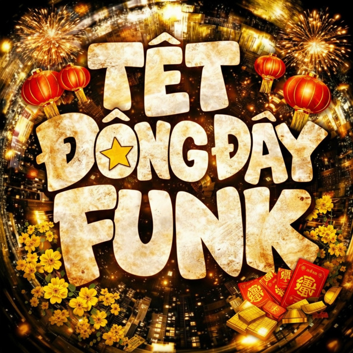 TET DONG DAY FUNK - EP by DUYMC_GM, ThVinh & QHuyIDK album cover