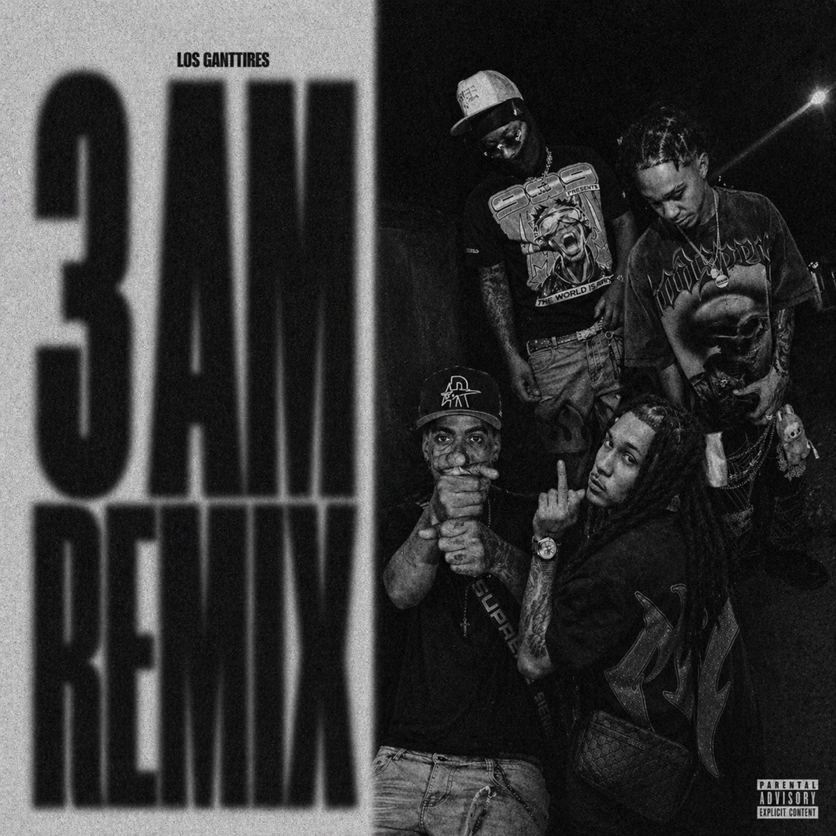 3 AM (REMIX) [feat. Hendry Way & Vend3ta] - Single by Tipo El Que Sabe, Lp King & Flow Round album cover