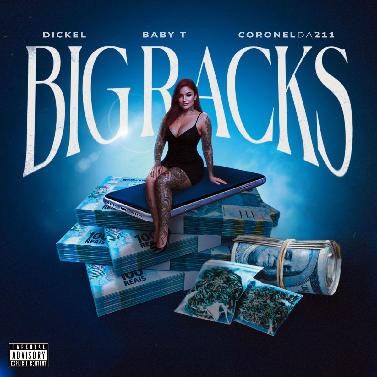 Big Racks (feat. Baby T & Coronel Da 211) - Single by Saulit, Grilo & Dickel album cover