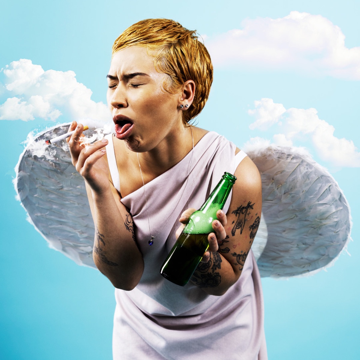 Bendita* no mala (feat. GLiTTER) - Single by Nihla album cover