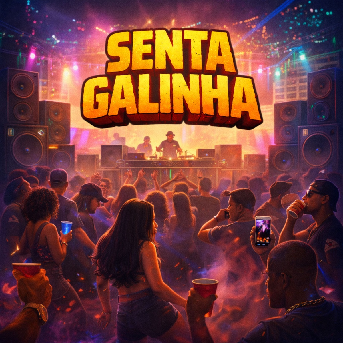 Senta Galinha - Single by MC GW & Baile do Sheik album cover