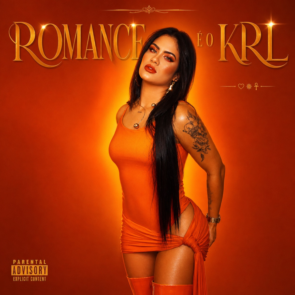 Romance É o Krl - Single by MC Rainha album cover