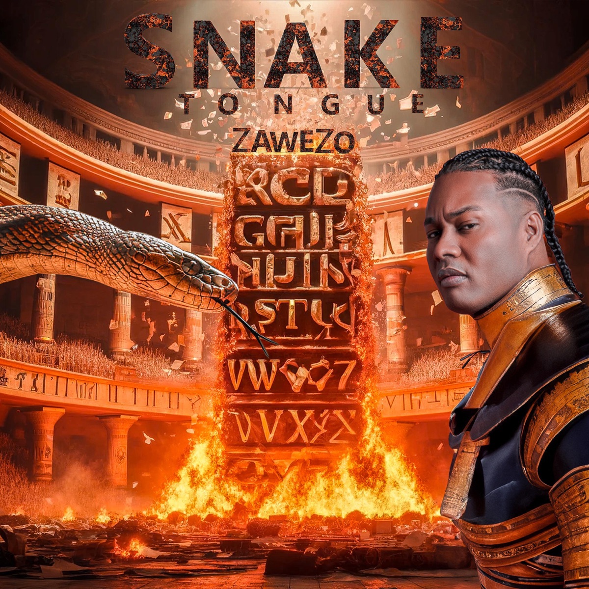 Snake Tongue - EP by Zawezo album cover