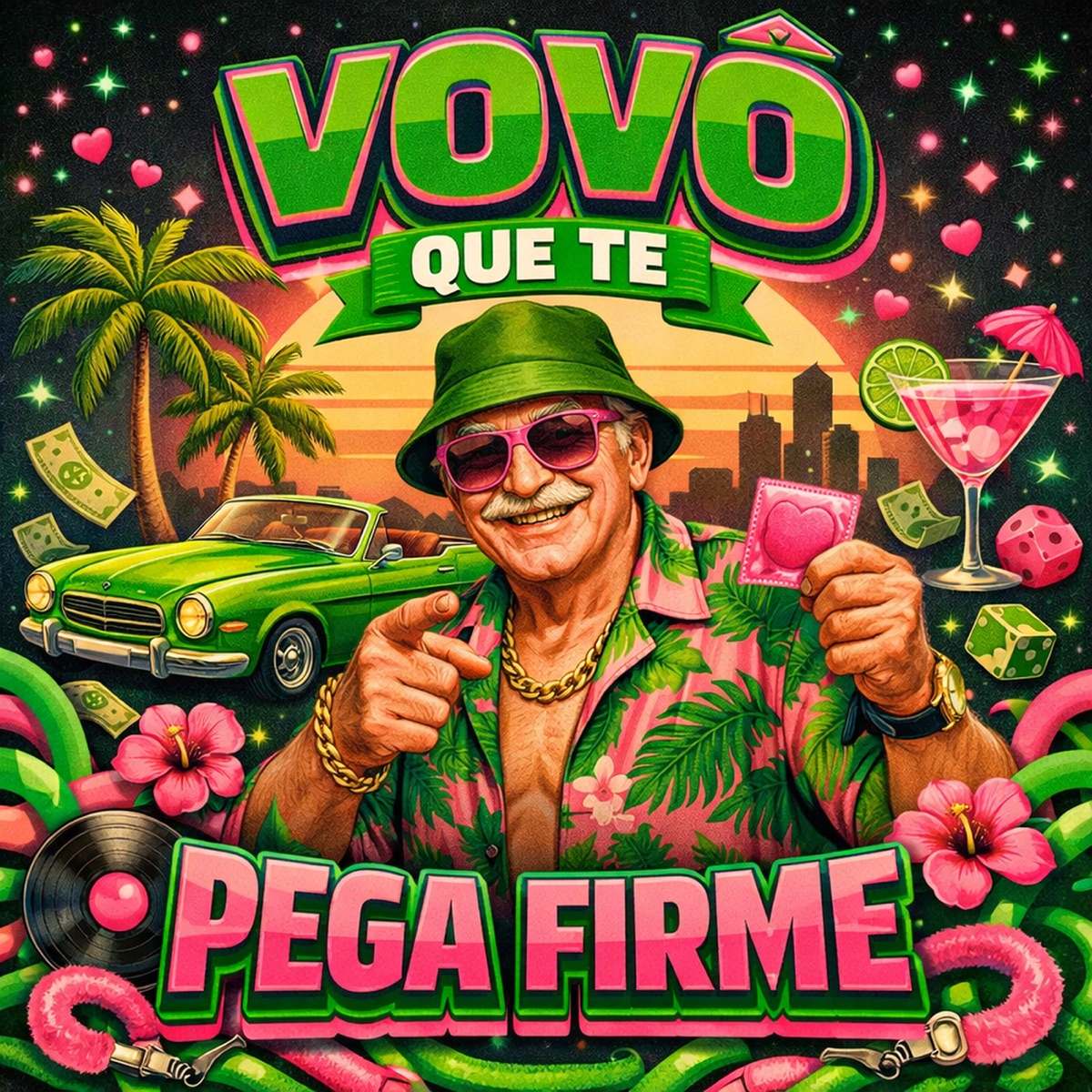 VOVÔ QUE TE PEGA FIRME - Single by 2X', Dj Jl o único, NEVOEIRO FAIXA PRETA & DEIVÃO FAIXA PRETA album cover