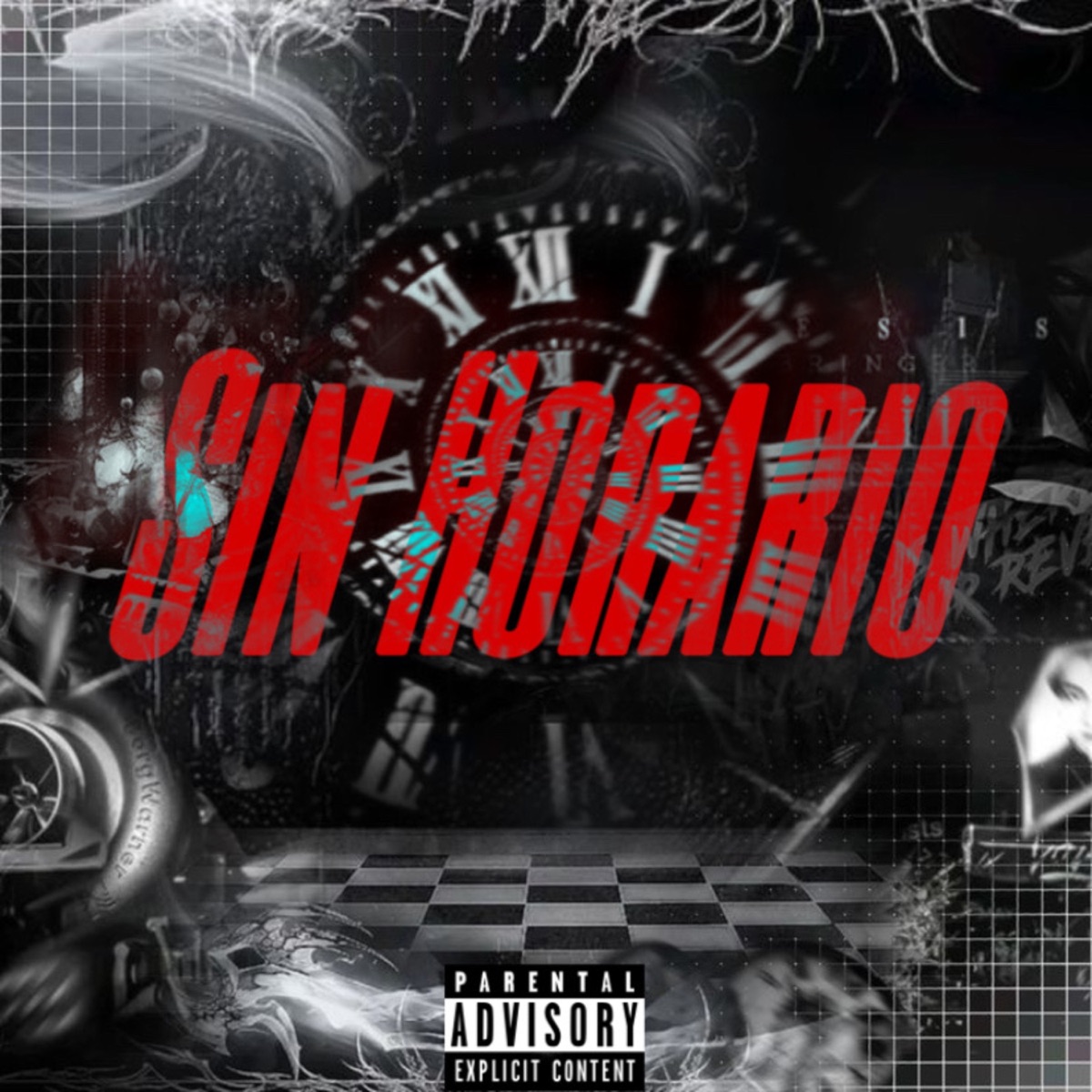 Sin Horario (feat. EM-G & Zyklon) - Single by Carti186愛, KBK, Tripin Kidd & Lil P album cover